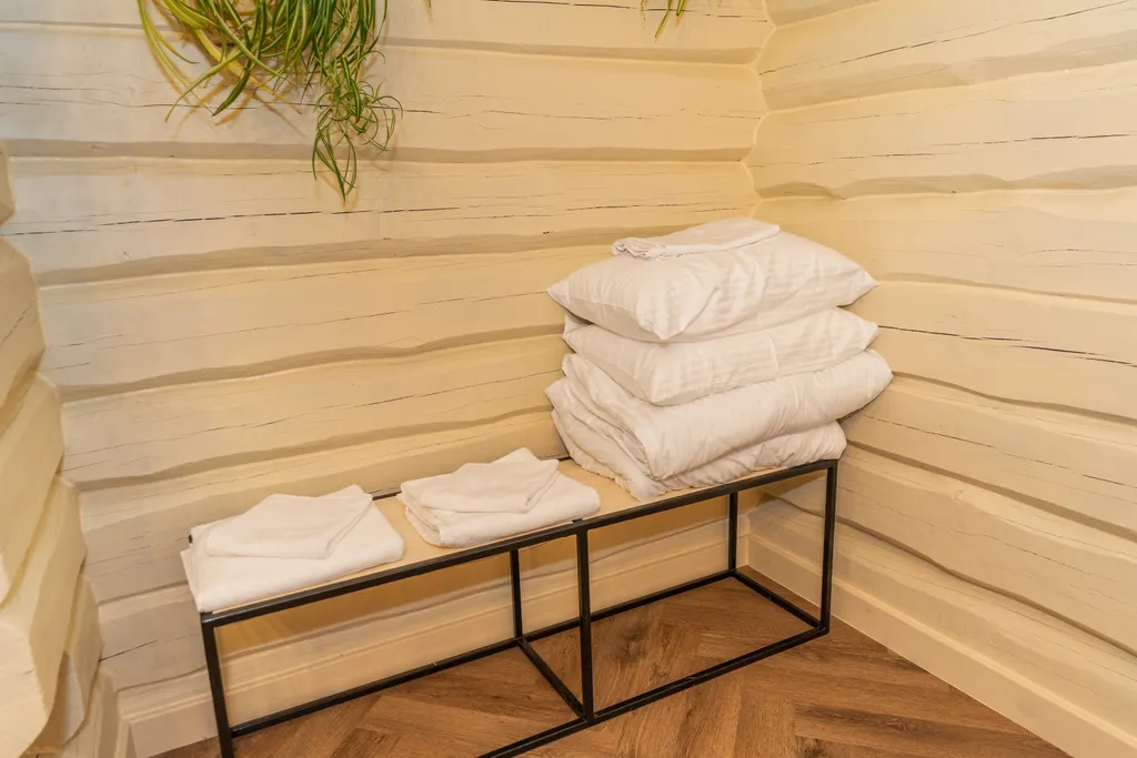 Уютный сруб из бруса №1