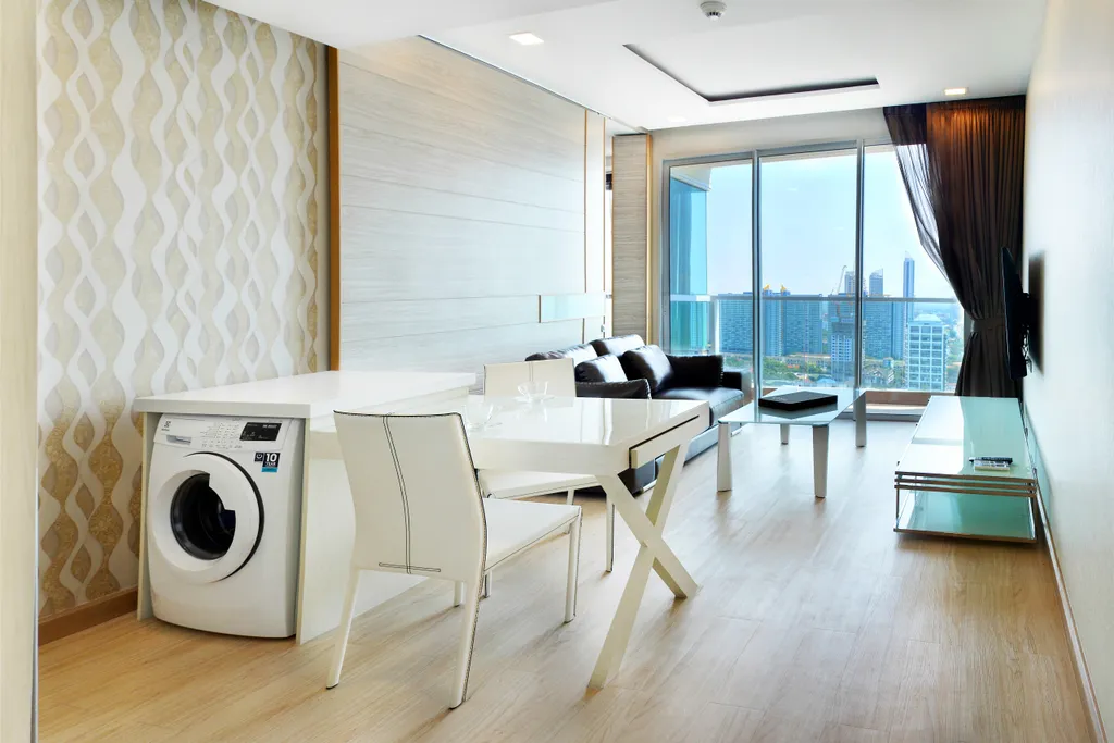 Премиальные двухкомнатные апартаменты с раздвижной стеной