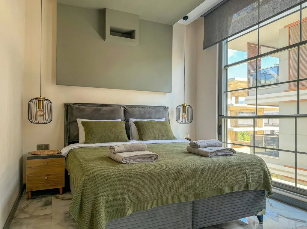 Квартира Smart 4 Cleopatra 7 (2+1)  — место для теплых семейных каникул — аренда посуточно в Аланья