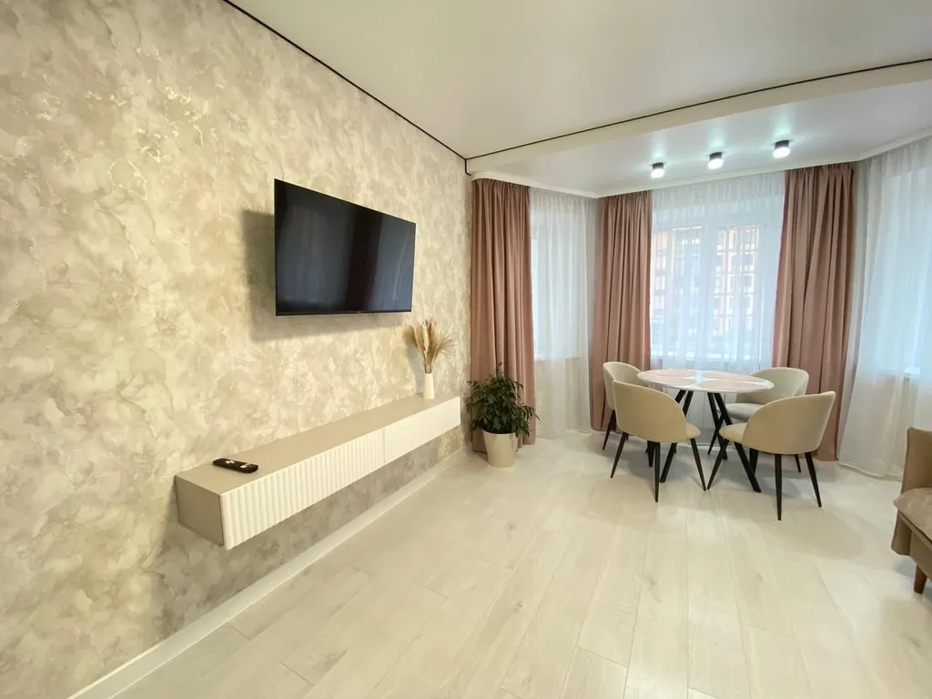 Чистая уютная квартира с дизайнерским ремонтом