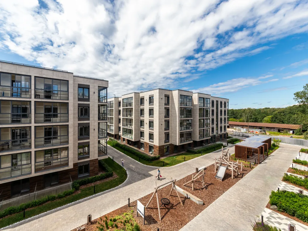 Апарт Aquamarine Resort в доме с бассейном и сауной возле залива