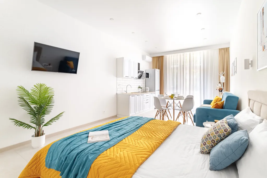 Квартира Квартира Уютная студия от Home Group apartments — Геленджик