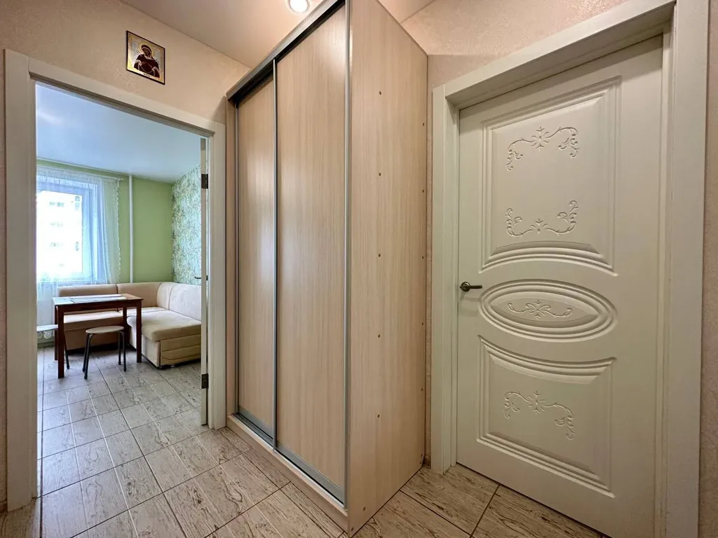 Просторная однокомнатная квартира в спокойном районе города