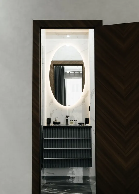 Уютная трешка с красивым видом на горы