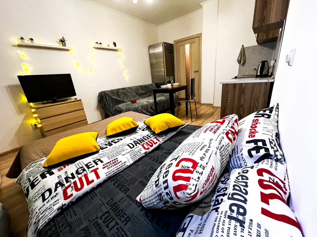 Безумно уютная квартира в огоньках