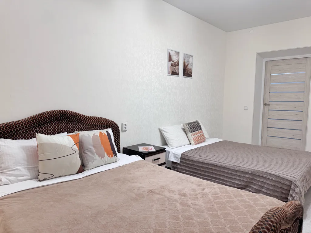 Уютная 2-комнатная квартира в новом доме в районе Театральной площади