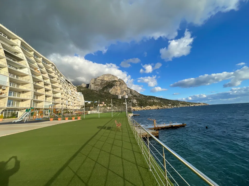 Квартира Квартира Студия на берегу моря в живописной бухте Ласпи для семьи 2 взр+ реб. — Севастополь