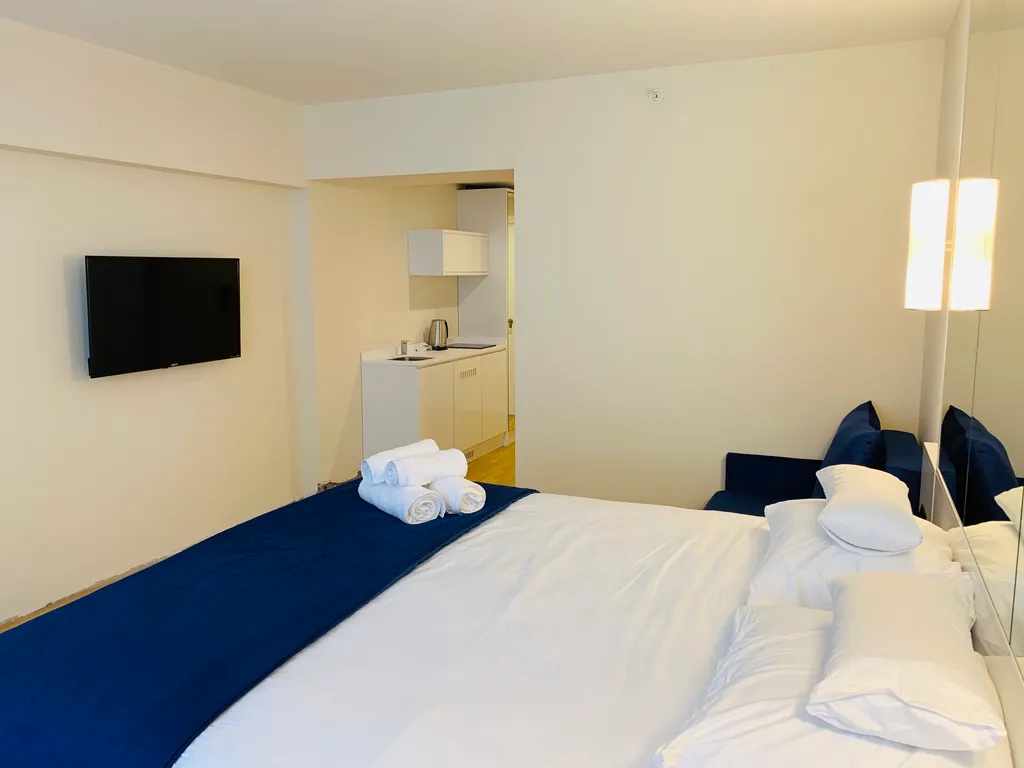 Апартаменты с видом на море и горы