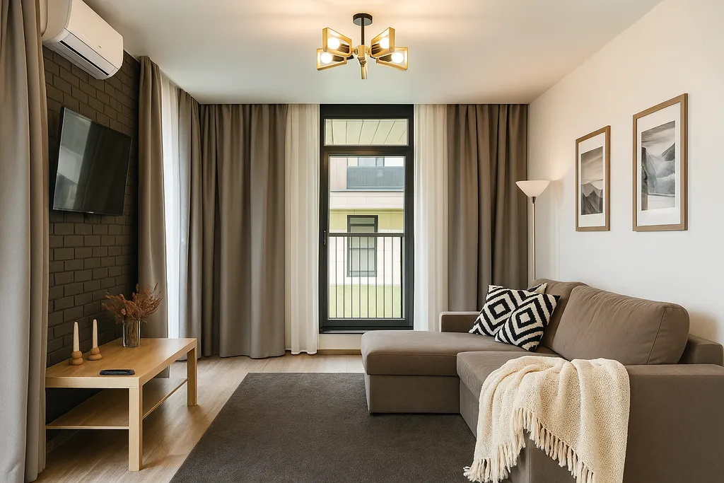 Охтаинн 18-4 1 спальней и террасой