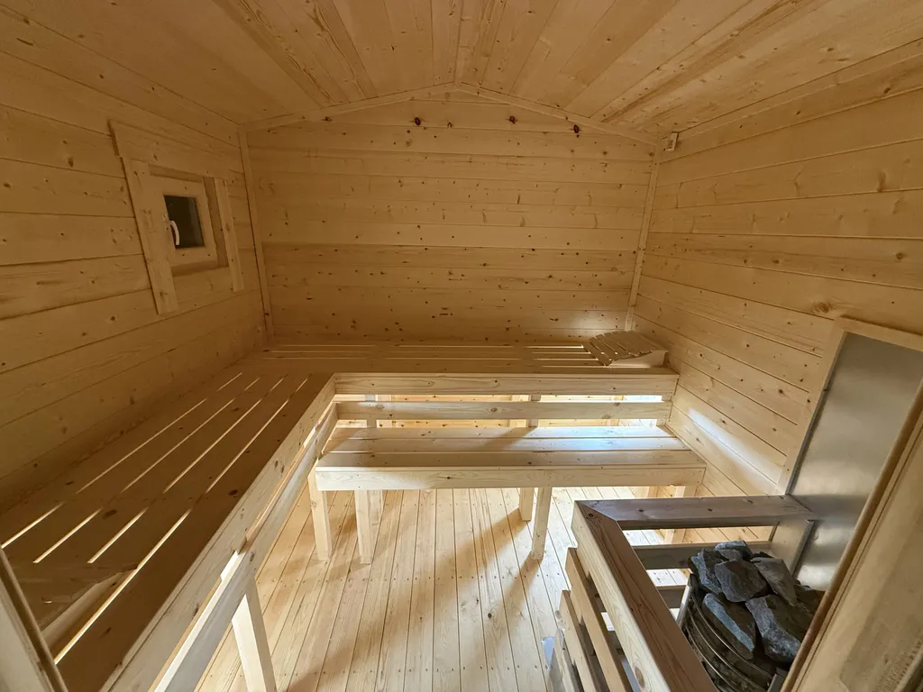 Коттедж Уютный коттедж с сауной в 30 минутах от города — Проба