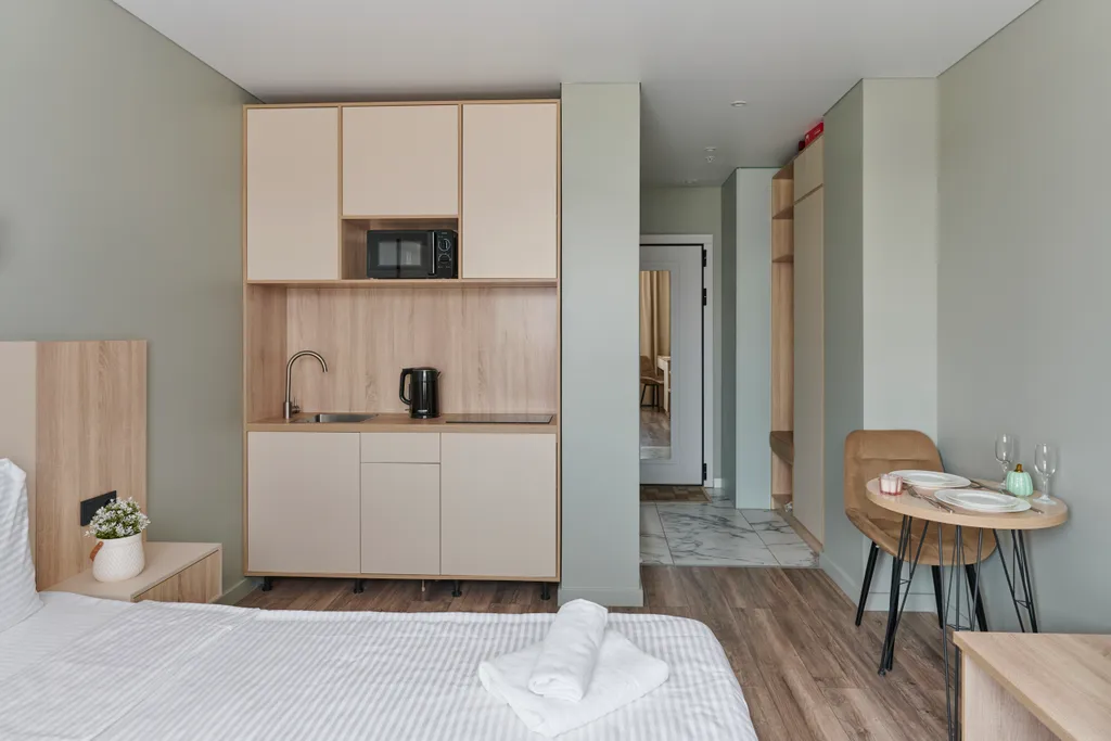 Квартира Квартира Дизайнерская студия у метро — Москва