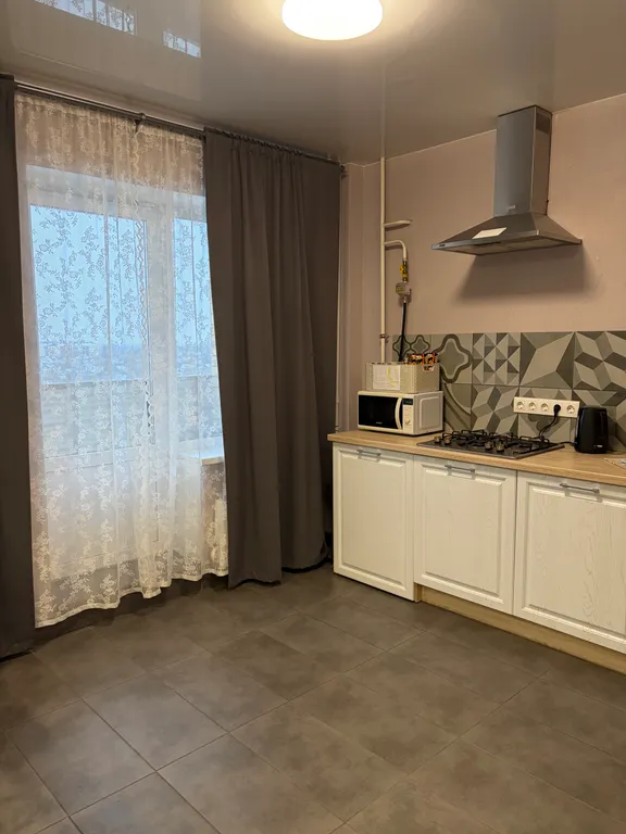 Светлая квартира у аквапарка