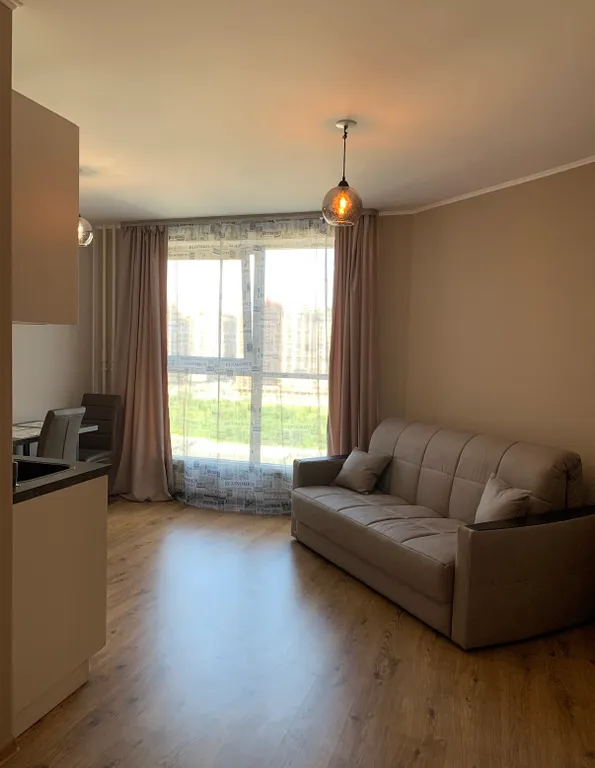 Квартира Студия с видом на закат и вечерний город — аренда посуточно в Парголово