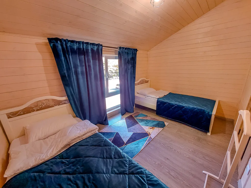 Двухэтажный барнхаус в центре заповедника