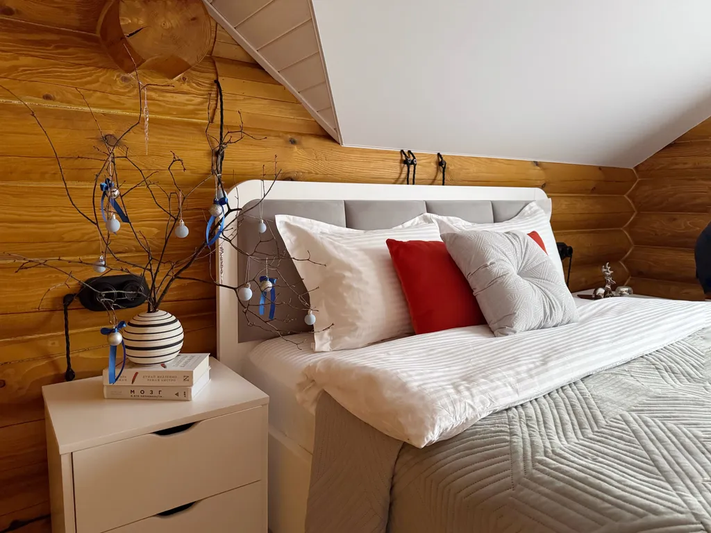 Дом с баней на берегу Москвы реки