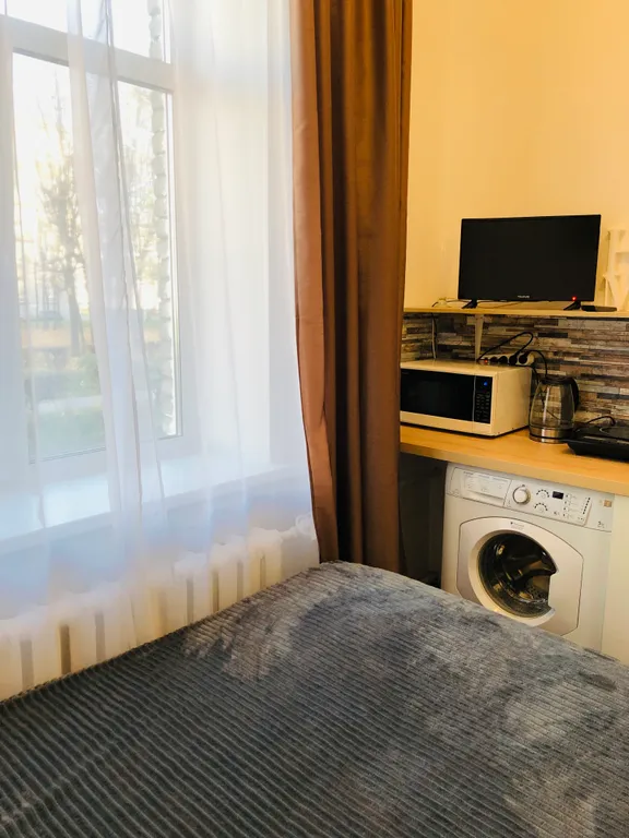 Квартира Квартира Уютная студия рядом с метро Кировский завод — Санкт-Петербург