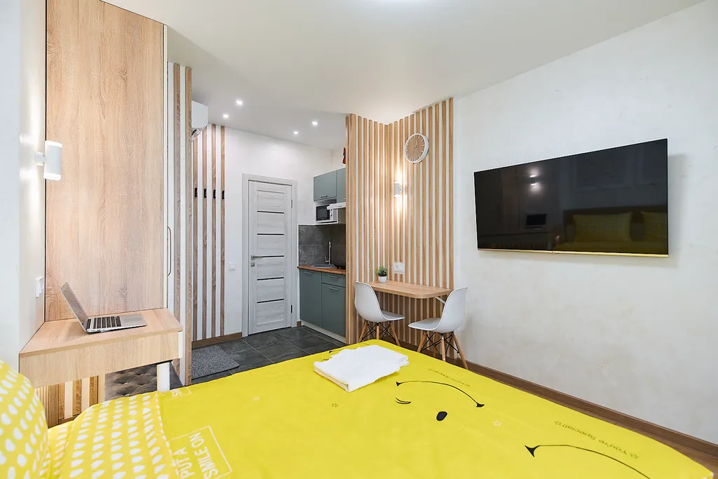 Стильная уютная студия Beijing с кондиционером в ЖК Minsk World