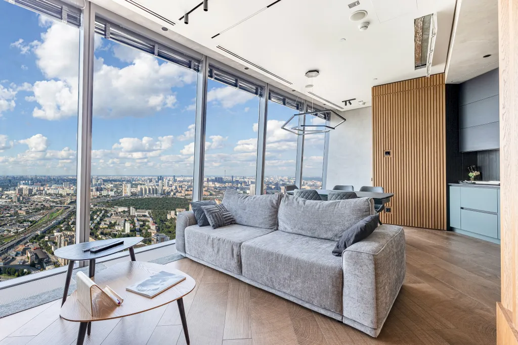 2-комнатные апартаменты Москва Сити на 77 этаже