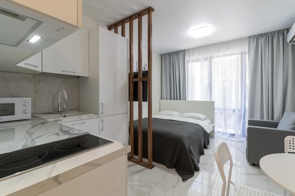 Квартира Квартира Madrid Park ZBS — Адлер