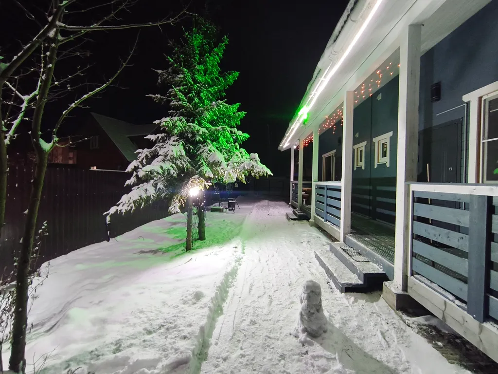 Дом с сауной и барбекю