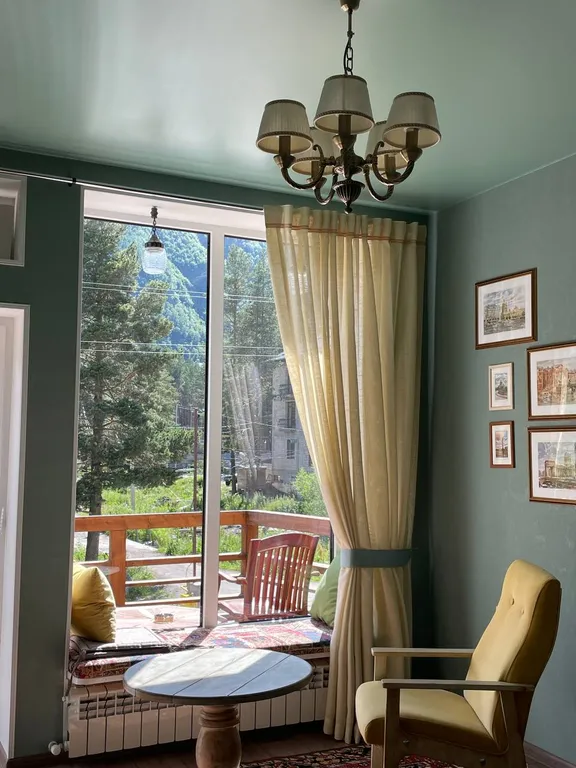 Уютный апартамент с видом на горы Приэльбрусья