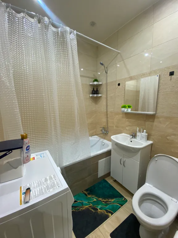 Новая уютная студия в развитом районе с кондиционером