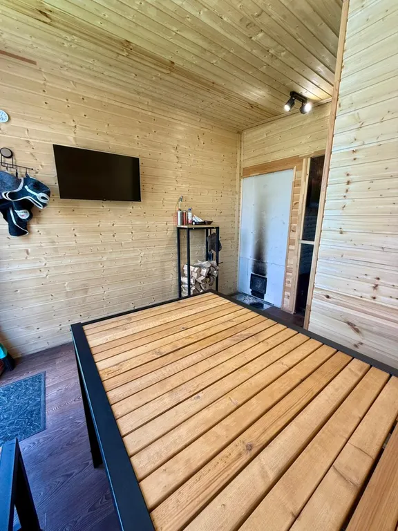 Уютный домик с баней и теплым бассейном