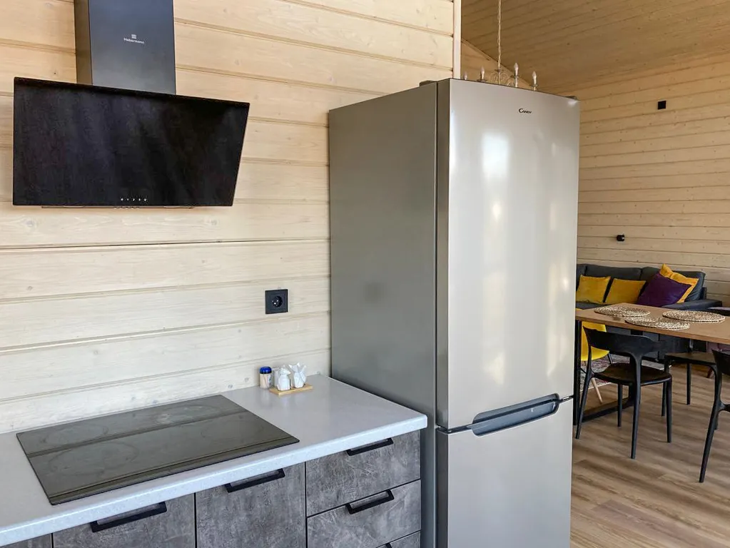 Уютный коттедж БарнХаус с сауной (включена) и сибирским чаном