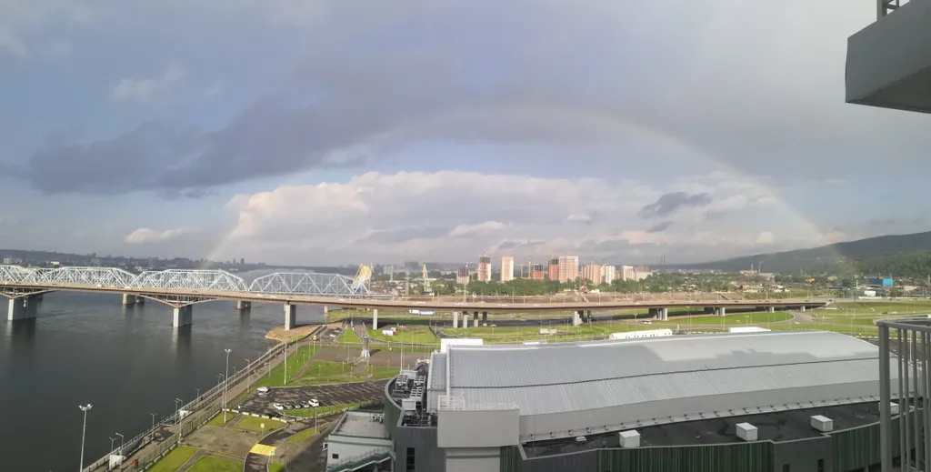 2-комнатная квартира с видом на Енисей, 9 минут до Бобрового лога