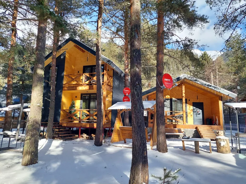 Коттедж Уютный комфортный коттедж — Архыз