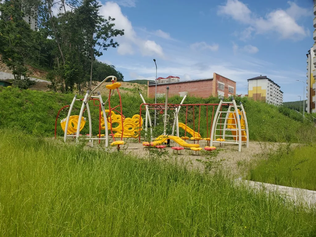 Студия в новом доме в новом районе Снеговая падь