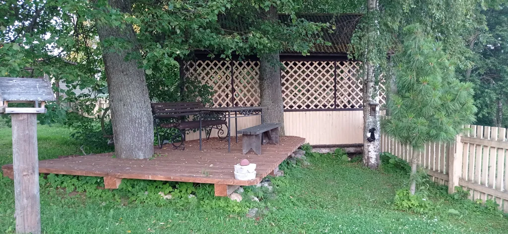 Уютный деревянный дом с мансардой и русской печкой