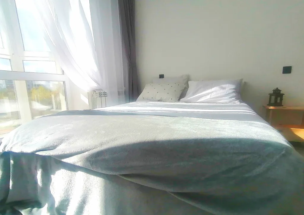 Красивая студия Skandi с панорамным окном у Море-парка