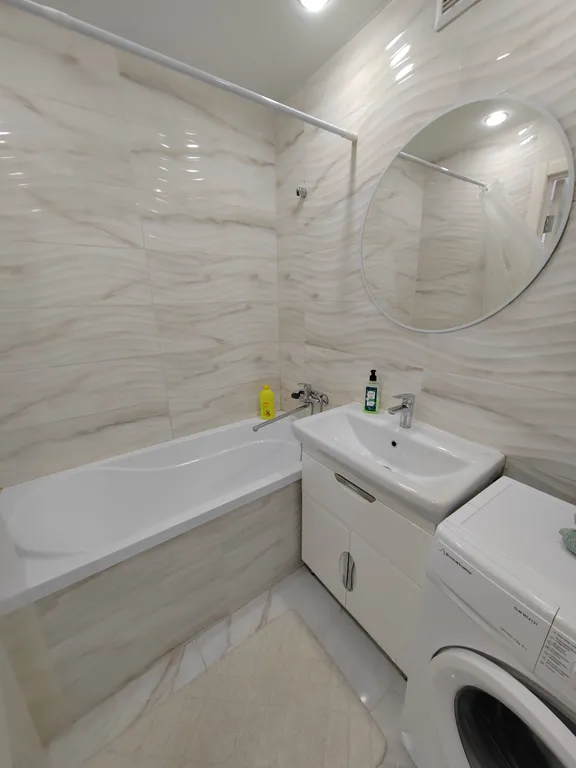 Студия с дизайнерский ремонтом