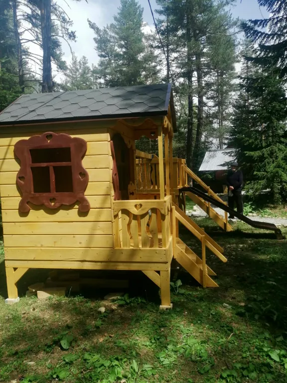 Коттедж Четырёхместный дом с видом на лес — Архыз