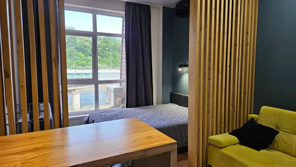 Уютные апартаменты с видом на реку