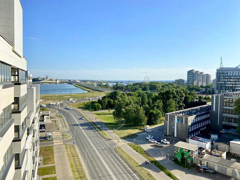 Квартира Квартира в центре, рядом с Метро и с видом на реку — Казань