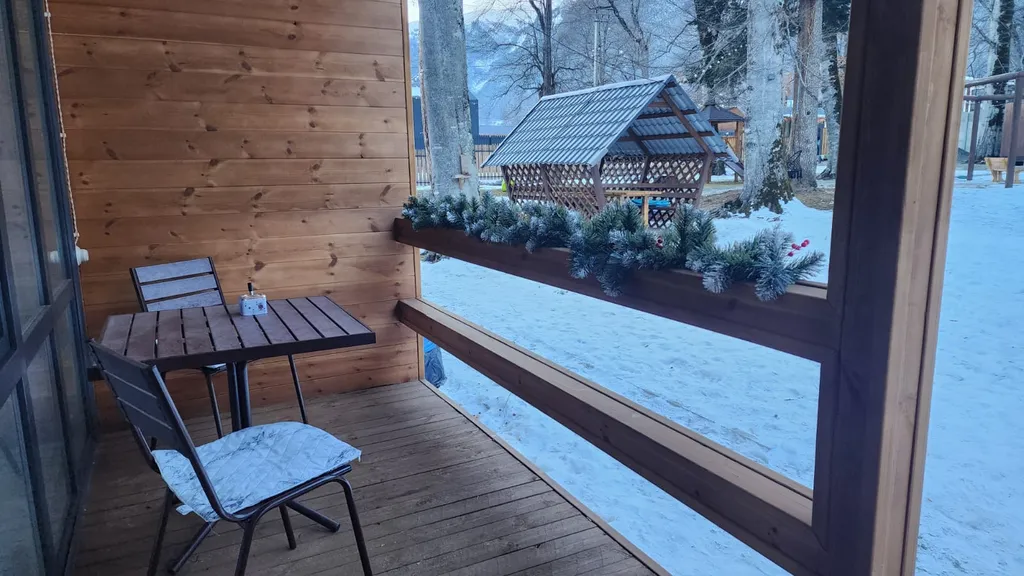 Двухэтажный коттедж 100 кв. м. Snow White Arkhyz