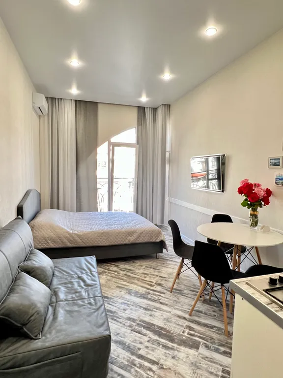 Квартира Квартира Уютная студия с видом на море — Геленджик