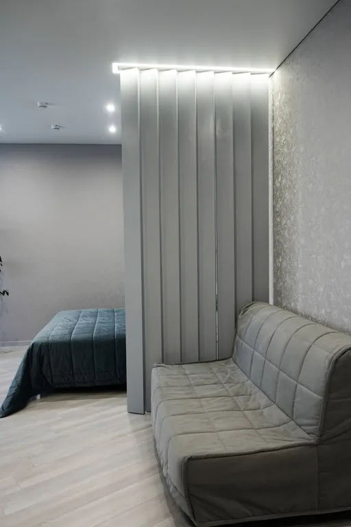 Студия Sea с балконом и боковым видом на море