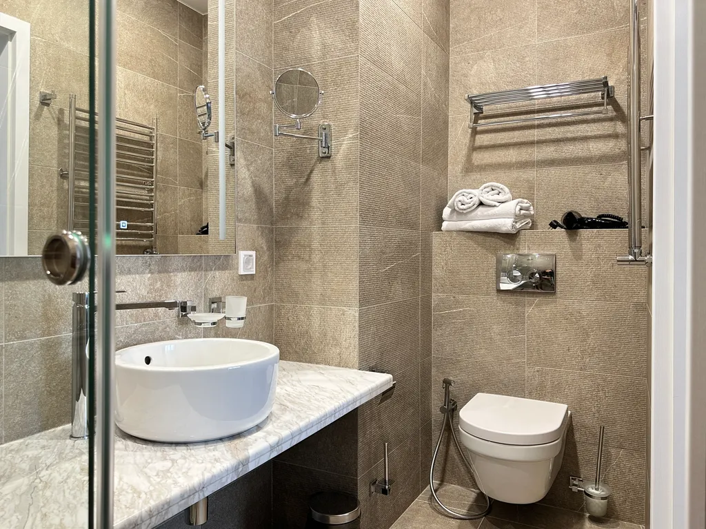 Апартамент делюкс  в резиденции Европа с бассейном