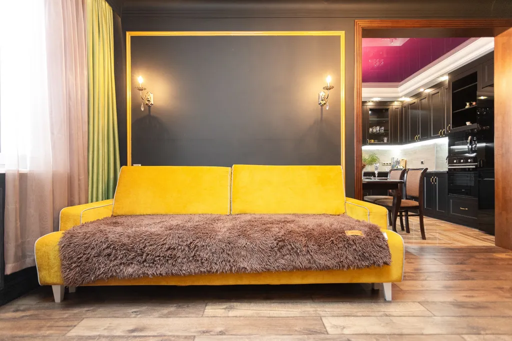 Квартира Квартира Уютная евро трешка в стиле барроко — Калининград