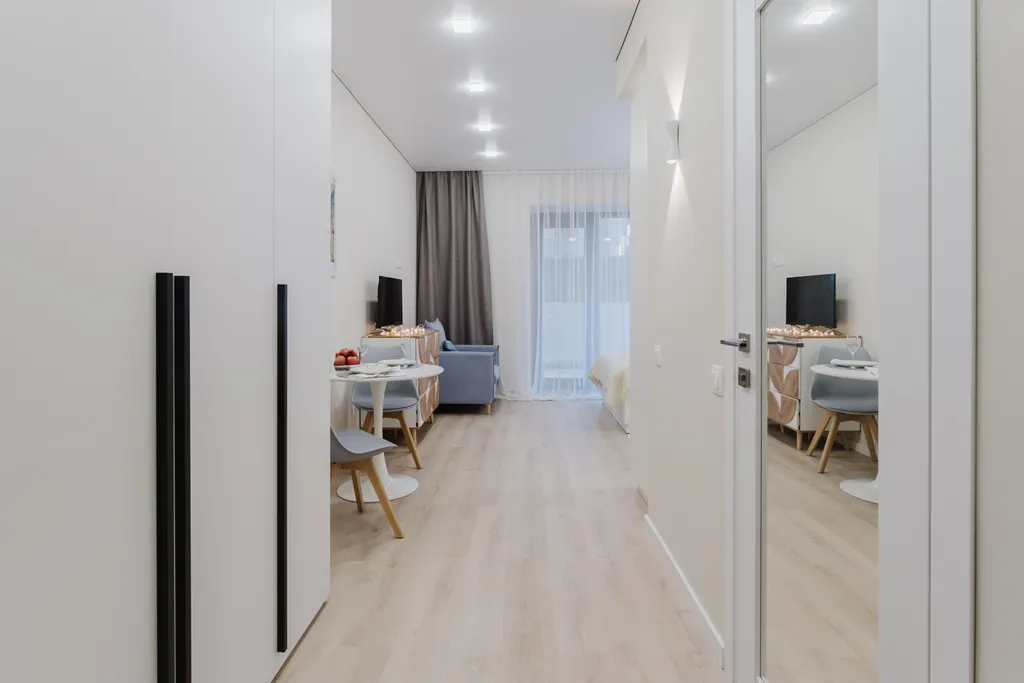 Квартира Квартира Студия Lux с личной террасой в ЖК City Bay — Москва