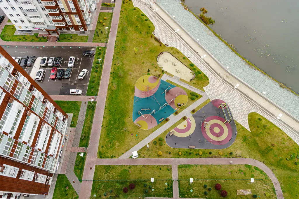 Апартаменты с панорамным видом на набережную реки