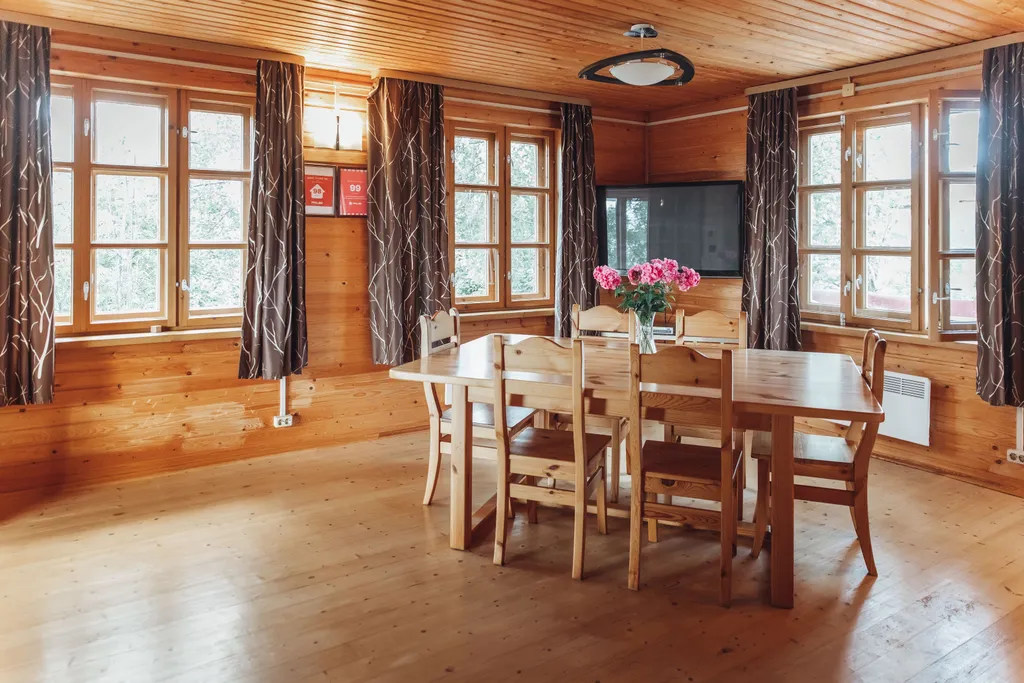 Коттедж Загородный дом на берегу озера — Машезеро