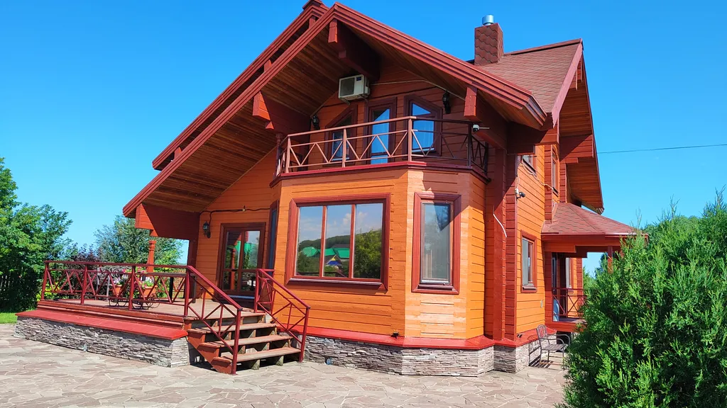 Усадьба Фархутдиновых на озере Кандрыкуль