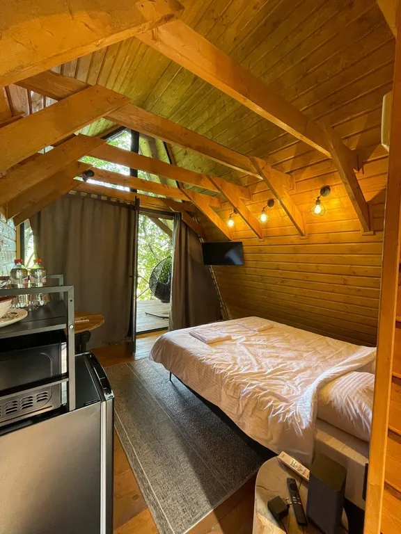 Коттедж Маленький домик в глэмпинге эко-ферма Гуляй поле — Сочи