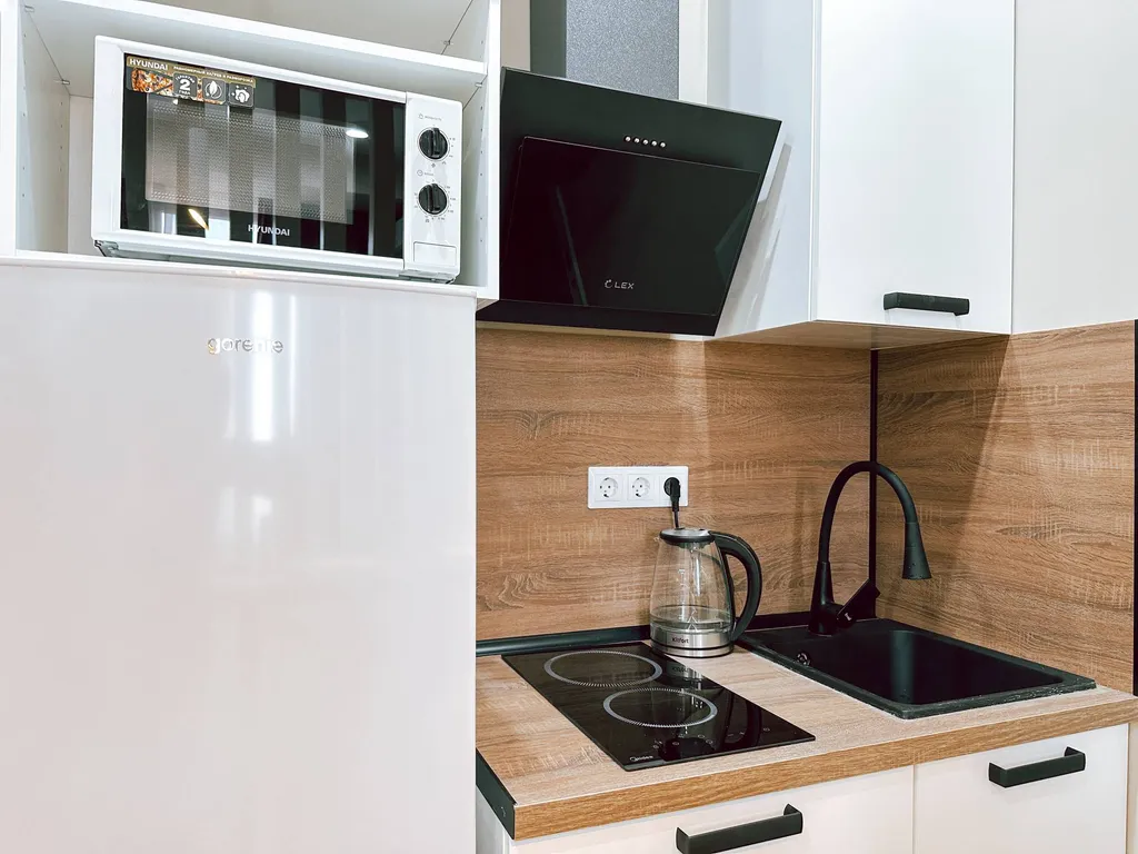 Однокомнатная квартира с видом на город