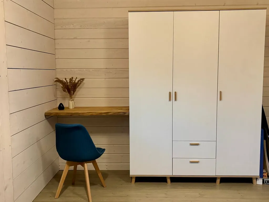 Стильный домик в лесу рядом с Икшинским водохранилищем