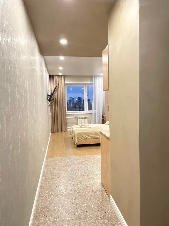 Квартира Квартира Уютная студия 25м2 в авторском отеле «Золотое Сечение» — Красноярск